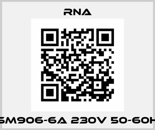 ESM906-6A 230V 50-60Hz RNA