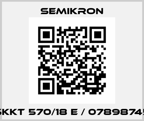 SKKT 570/18 E / 07898745 Semikron