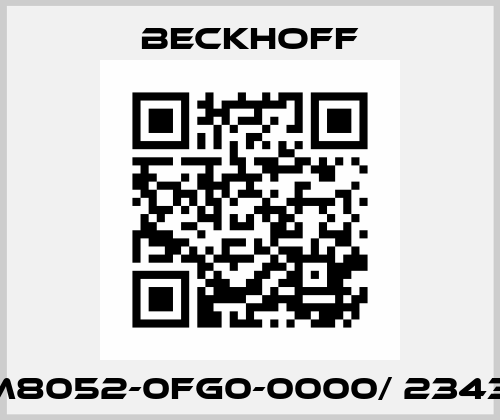 AM8052-0FG0-0000/ 234314 Beckhoff