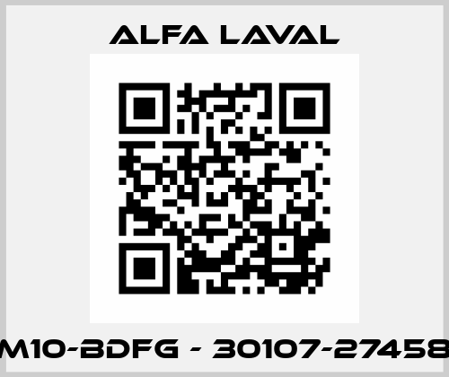 M10-BDFG - 30107-27458 Alfa Laval