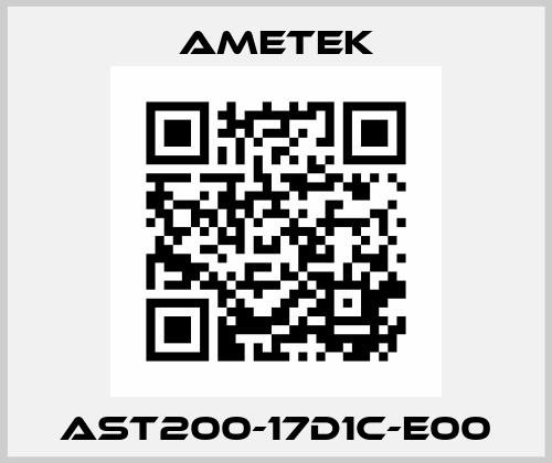 AST200-17D1C-E00 Ametek