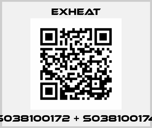 S038100172 + S038100174 Exheat