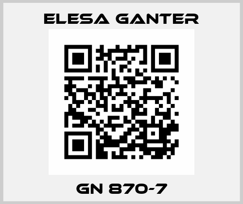 GN 870-7 Elesa Ganter