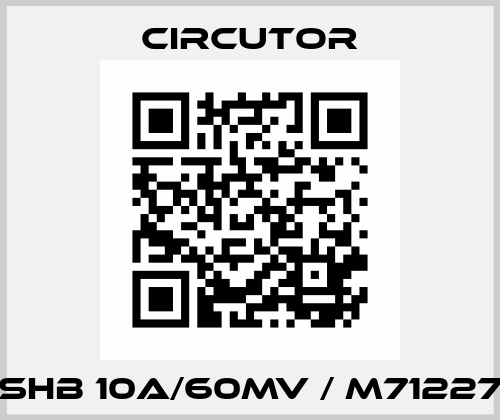 SHB 10A/60mV / M71227 Circutor
