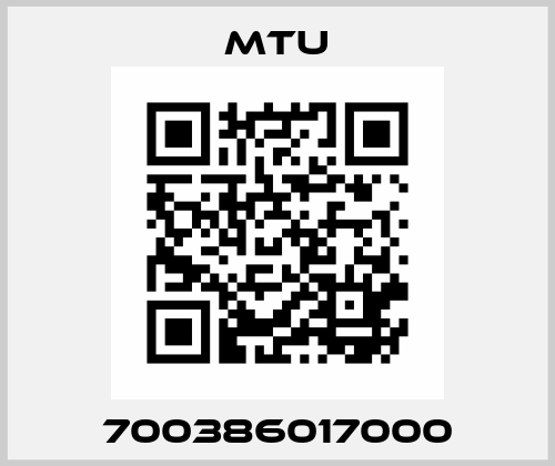 700386017000 MTU