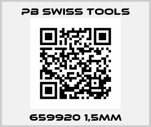 659920 1,5mm PB Swiss Tools