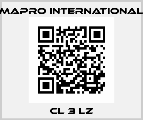 CL 3 LZ MAPRO International