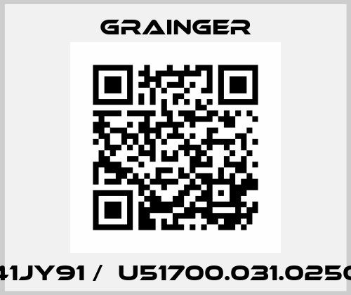 41JY91 /  U51700.031.0250 Grainger