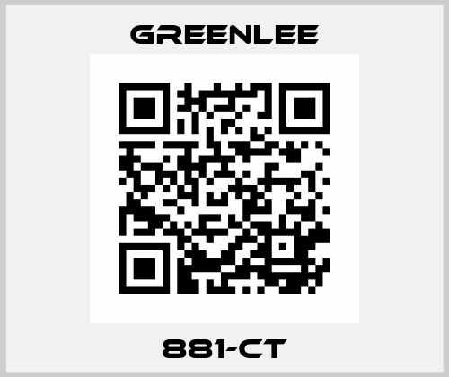 881-CT Greenlee