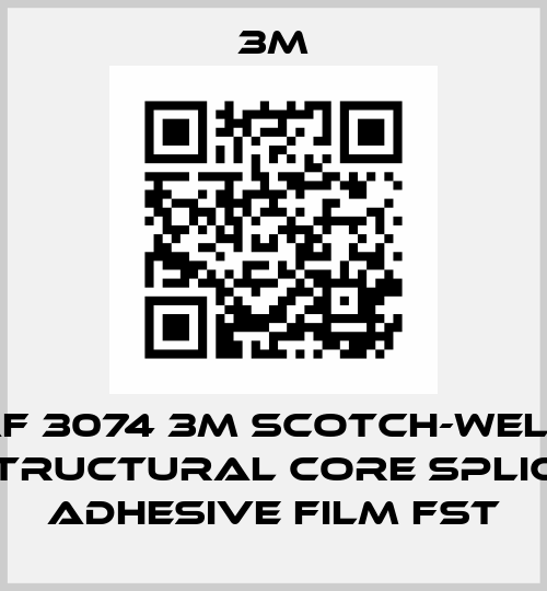 AF 3074 3M Scotch-Weld Structural Core Splice Adhesive Film FST 3M