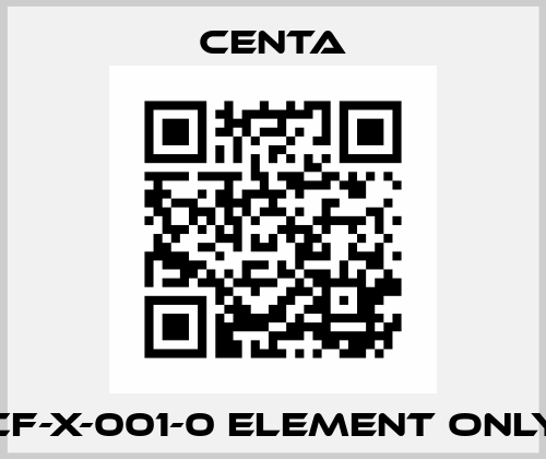 CF-X-001-0 Element Only Centa