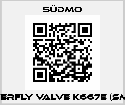 Butterfly valve K667E (SMS76) Südmo
