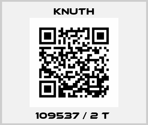 109537 / 2 T  Knuth