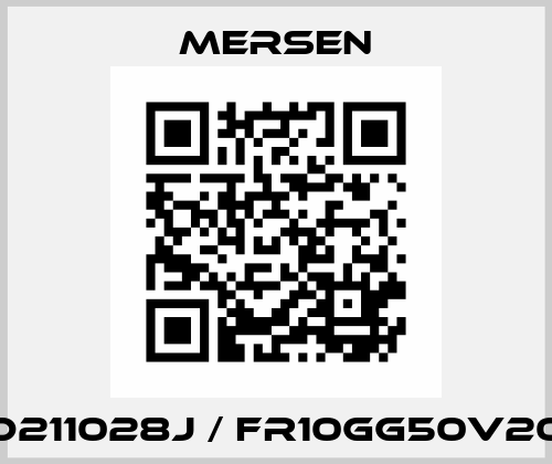 D211028J / FR10GG50V20 Mersen