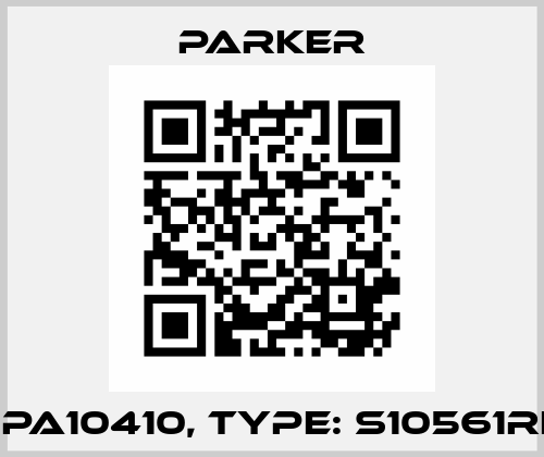P/N: PA10410, Type: S10561RF-1/8 Parker