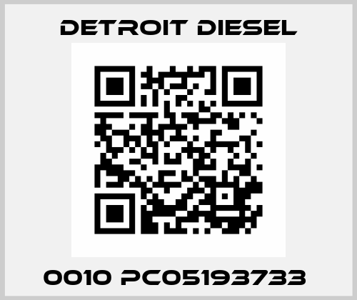 0010 PC05193733  Detroit Diesel