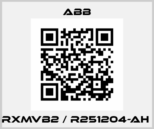 RXMVB2 / R251204-AH  ABB
