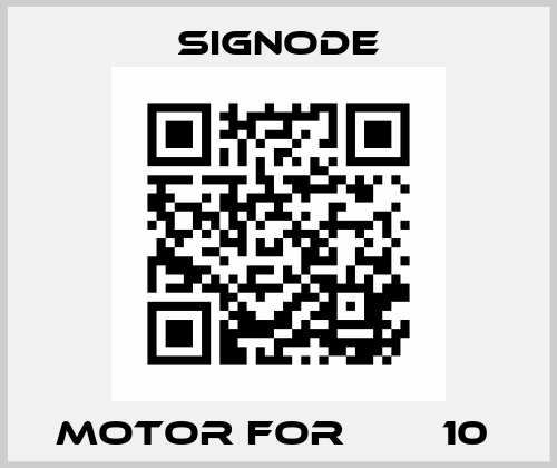 motor for ВХТ 10  Signode