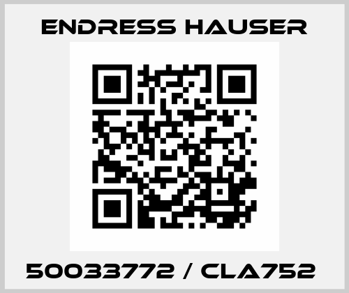 50033772 / CLA752  Endress Hauser