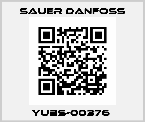 YUBS-00376  Sauer Danfoss