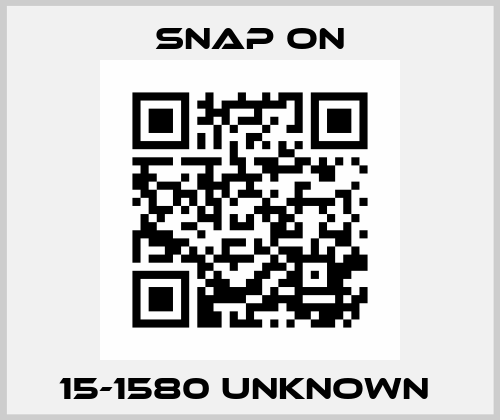15-1580 unknown  Snap on