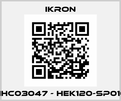 HHC03047 - HEK120-SP010 Ikron