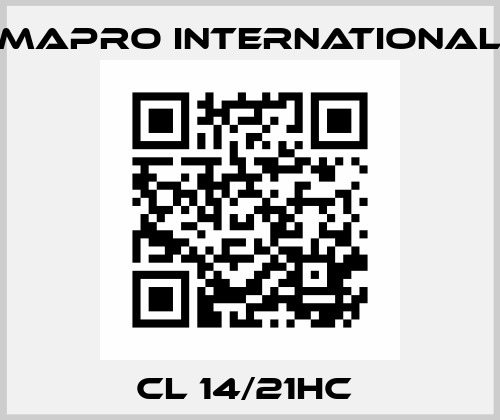 CL 14/21HC  MAPRO International