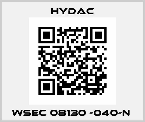 WSEC 08130 -040-N  Hydac