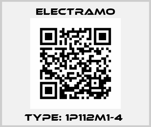 TYPE: 1P112M1-4  Electramo