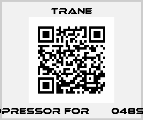 copressor for ТТК048SC   Trane