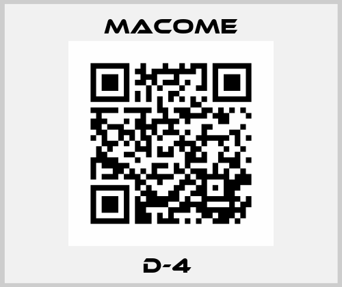 D-4  Macome