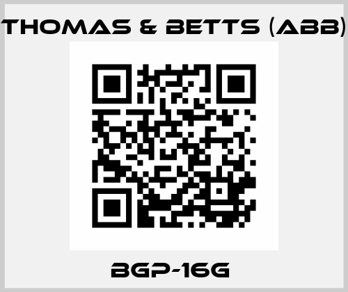 BGP-16G  Thomas & Betts (ABB)