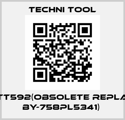 758TT592(obsolete replaced by-758PL5341)  Techni Tool