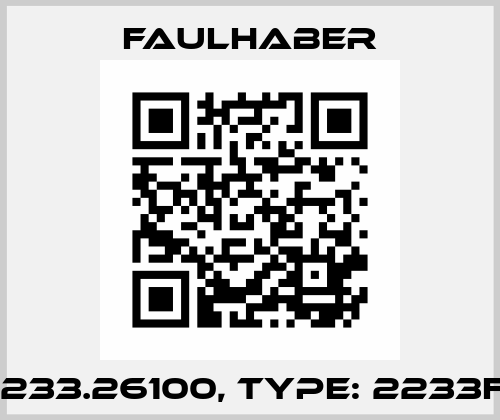 P/N: 2233.26100, Type: 2233F024S Faulhaber