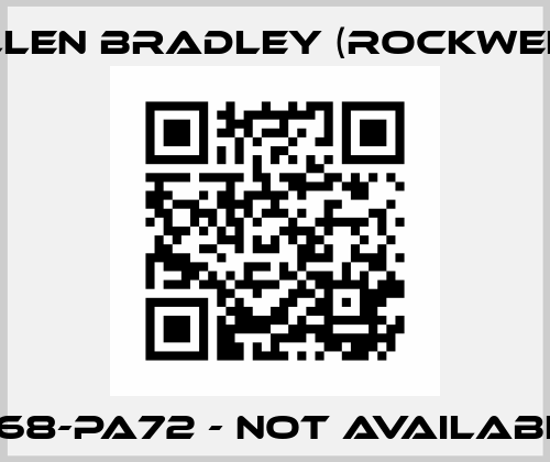 1768-PA72 - NOT AVAILABLE Allen Bradley (Rockwell)