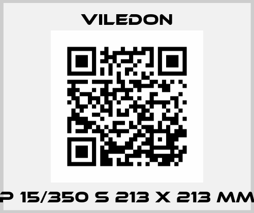 P 15/350 S 213 x 213 mm Viledon