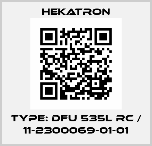 Type: DFU 535L RC / 11-2300069-01-01 Hekatron