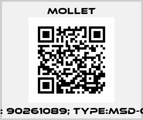 P/N: 90261089; Type:MSD-070 Mollet
