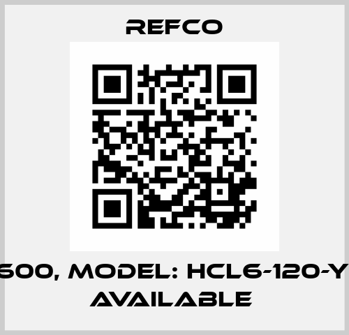 9883600, MODEL: HCL6-120-Y - not available  Refco