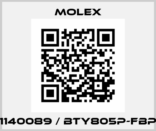 1201140089 / BTY805P-FBP-05 Molex