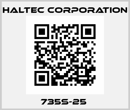 735S-25  Haltec Corporation