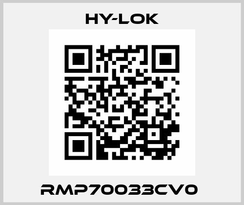 RMP70033CV0  HY-LOK