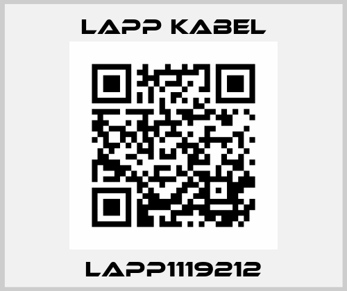 LAPP1119212 Lapp Kabel