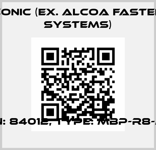 P/N: 84012, Type: MBP-R8-M5 Arconic (ex. Alcoa Fastening Systems)