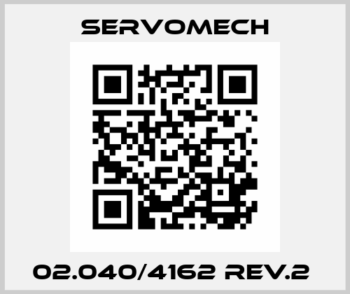 02.040/4162 Rev.2  Servomech