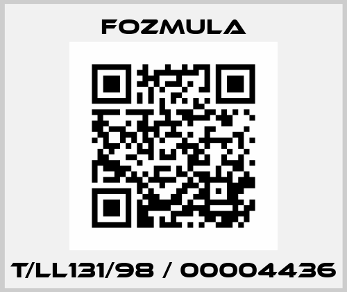 T/LL131/98 / 00004436 Fozmula