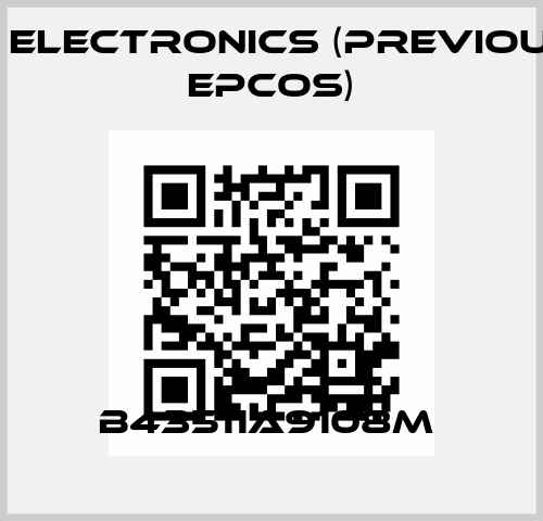 B43511A9108M  TDK Electronics (previously EPCOS)