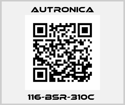 116-BSR-310C  Autronica