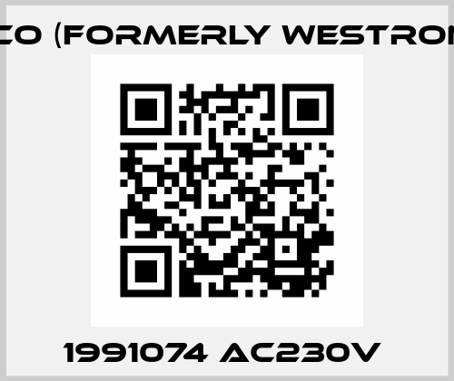 1991074 AC230V  Luxco (formerly Westronics)