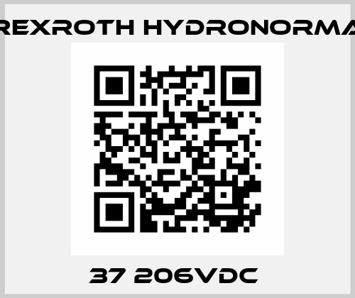 37 206VDC  Rexroth Hydronorma